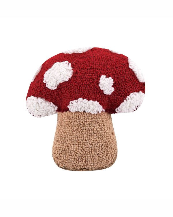 Mushroom-Shaped Hook Accent Pillow Fashion
