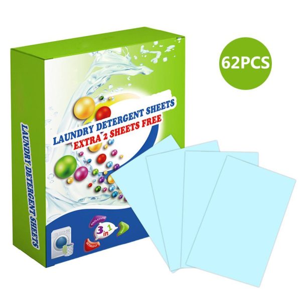 Natural Laundry Detergent & Spray Sheets - 62pcs 【Limited Time Sale- 50% OFF】 Sale - Image 2