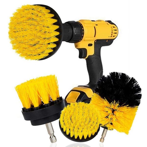 【63% OFF】Drill Brush Scrubber - 3 Piece Set Discount