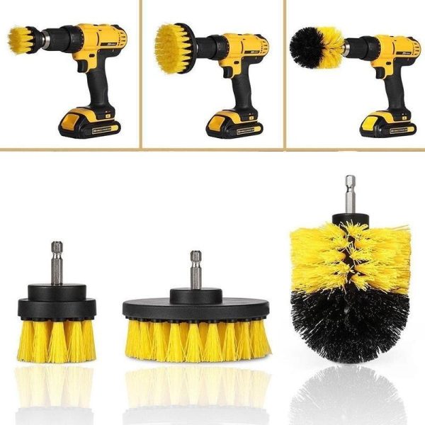 【63% OFF】Drill Brush Scrubber - 3 Piece Set Discount - Image 3