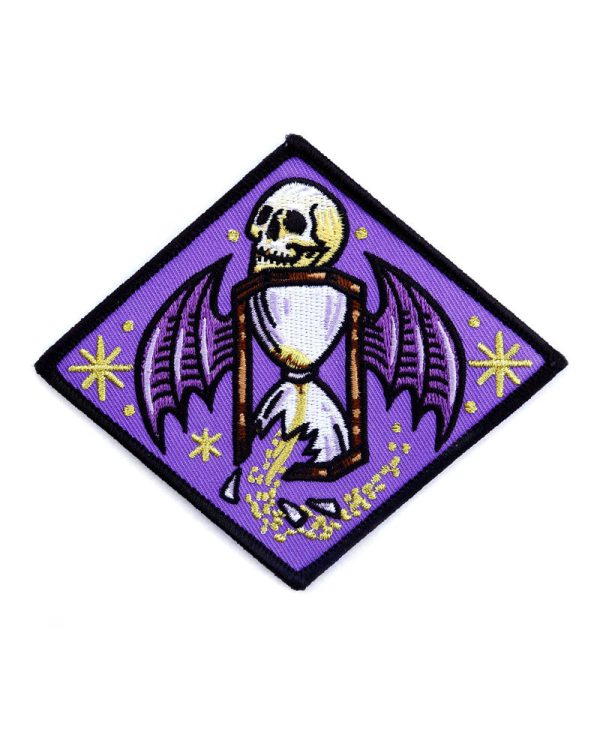Time Isn t Real Hourglass Patch Hot on Sale