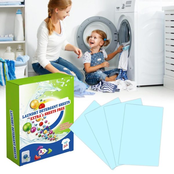 Natural Laundry Detergent & Spray Sheets - 62pcs 【Limited Time Sale- 50% OFF】 Sale