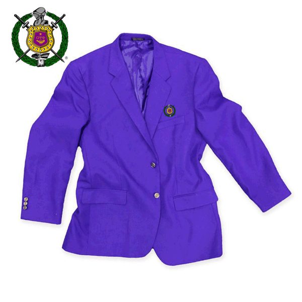 Omega Psi Phi Crest - Shield Classic Blazer For Sale
