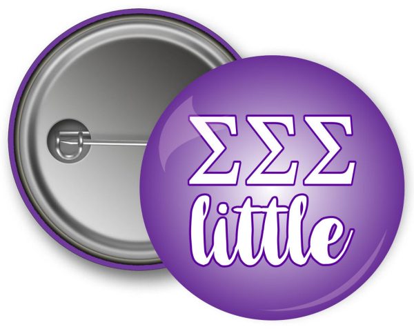 Sigma Sigma Sigma Little Button on Sale